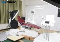 A lâmpada dental ortodôntica do implante da posição da memória da unidade 9 da cadeira compensa a fonte do tela táctil