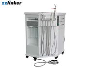 Unidade dental móvel do armário do trole com compressor de ar
